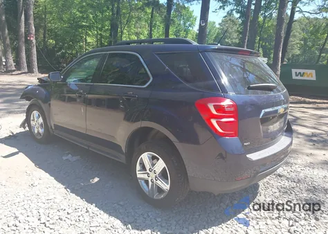 2016 Chevrolet Equinox Lt из США, поврежденный, VIN 2GNFLFEK3G6153009